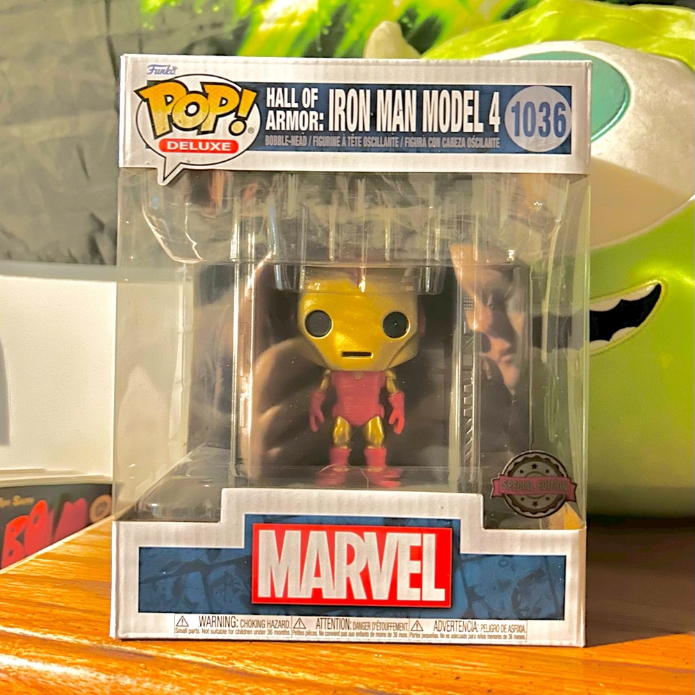 Funko Pop 6” Iron Man model 4 special edition